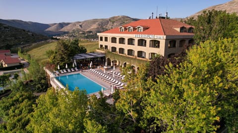 Property building, Natural landscape, Swimming pool