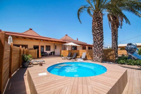 Property building, Patio, Pool view