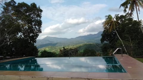 Day, Natural landscape, View (from property/room), Mountain view, Pool view, Swimming pool