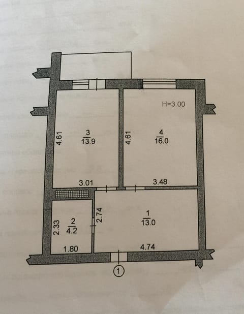 Decorative detail, Floor plan