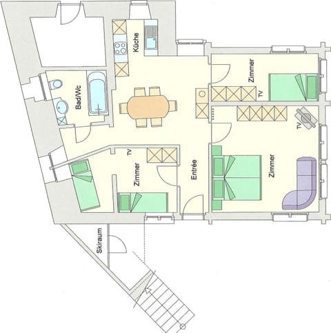 Mier Gfallt`s Apartment in Saas-Fee