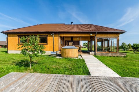 Spacious Villa with Large Hall Country House in Vilnius County, Lithuania