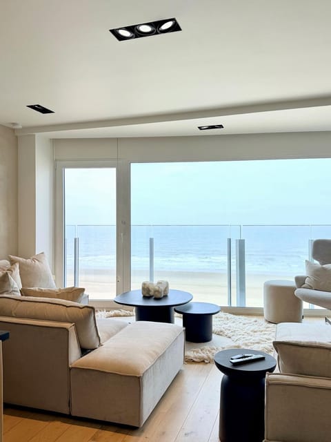 Living room, Seating area, Sea view