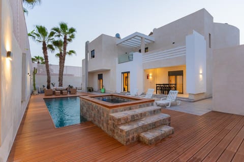 Property building, Pool view, Swimming pool
