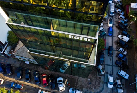 Property building, Bird's eye view, City view