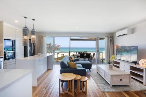 Living room, Seating area, Sea view