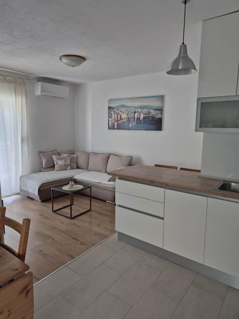 Living room, kitchen