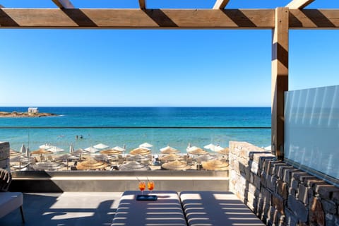 View (from property/room), Balcony/Terrace, Beach, Sea view