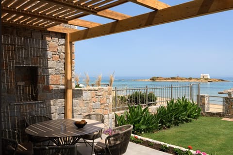 Patio, Day, Natural landscape, View (from property/room), Balcony/Terrace, Dining area, Sea view