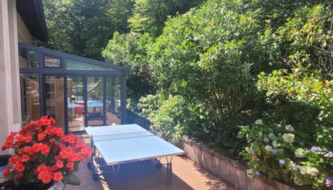 Summer, Hot Tub, Sauna, Table tennis, Balcony/Terrace, Spa and wellness centre/facilities