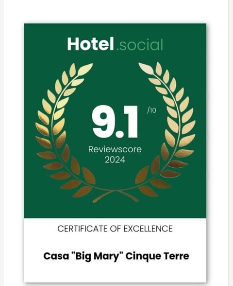 Casa "Big Mary" cinque terre House in Province of Massa and Carrara