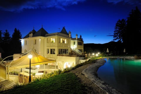 Property building, Spring, Night, Summer