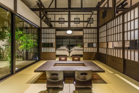 Patio, Garden, Living room, Dining area, Bedroom