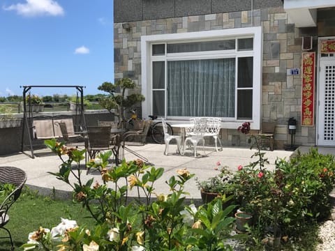 Property building, Patio