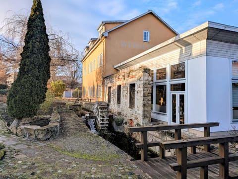Property building, Spring, Garden view