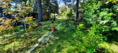 Patio, Patio, Natural landscape, Garden, Dining area, Garden view