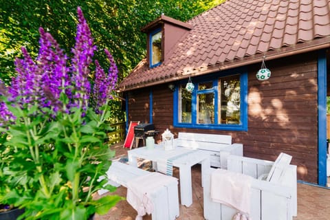 Domek pod bukami Nature lodge in Pomeranian Voivodeship