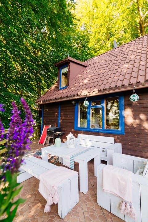 Domek pod bukami Nature lodge in Pomeranian Voivodeship