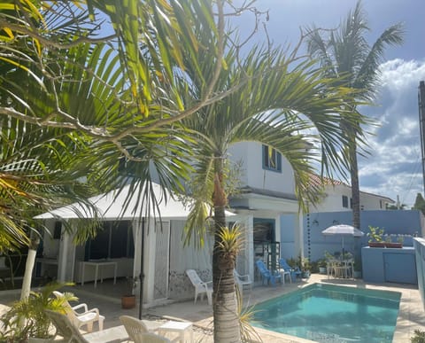 Property building, Patio, Swimming pool