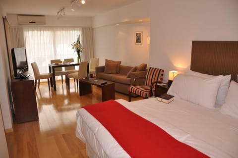 Living room, Dining area, Bedroom