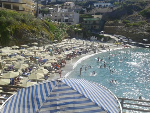 Nearby landmark, Day, People, Natural landscape, Beach, Mountain view, Sea view, sunbed
