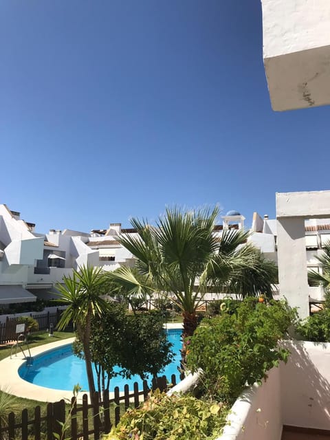 Property building, Pool view, Swimming pool