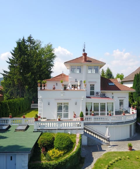 Nearby landmark, Bird's eye view