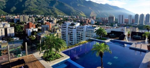 Property building, City view, Mountain view, Swimming pool