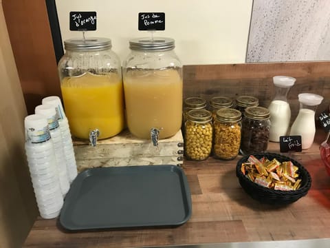 Continental breakfast, American breakfast