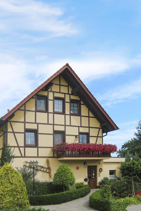 Property building, Garden view