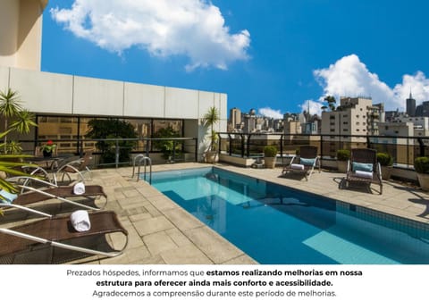Day, Pool view, Swimming pool, sunbed
