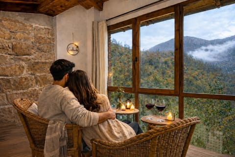 Bedroom, Garden view