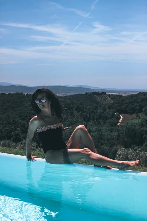 Natural landscape, Pool view, Swimming pool