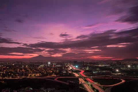 Night, Natural landscape, View (from property/room), City view, Landmark view, Mountain view, Street view