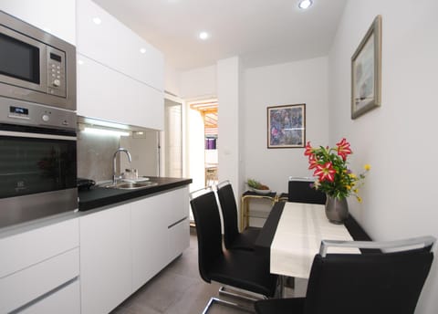 Kitchen or kitchenette, Dining area