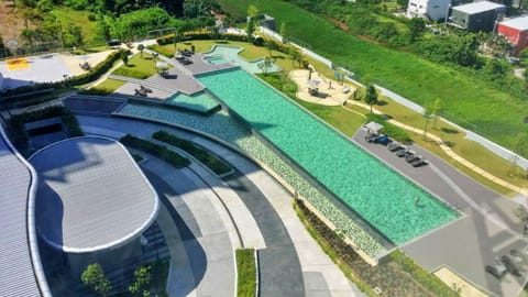 Natural landscape, Bird's eye view, Garden view, Pool view, Swimming pool