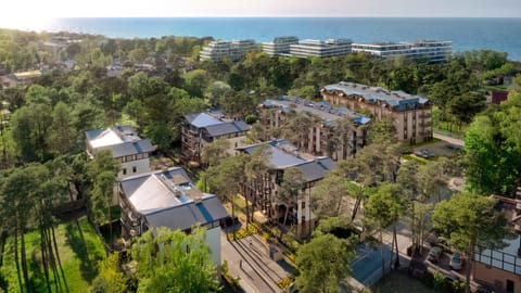 Property building, Natural landscape, Bird's eye view, City view