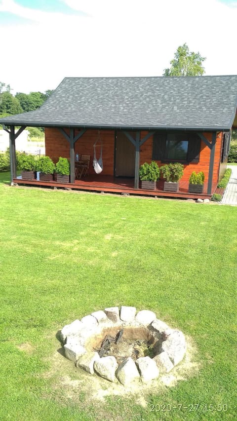 Dom drewniany Ustka House in Pomeranian Voivodeship