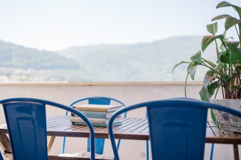 Day, Natural landscape, View (from property/room), Balcony/Terrace, Mountain view