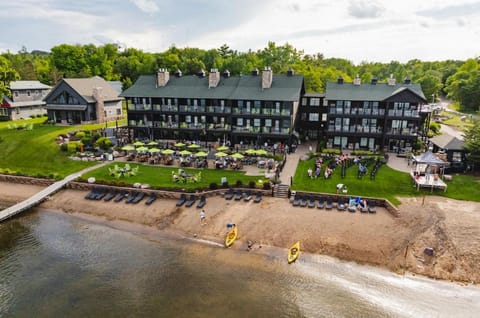 Property building, Beach, Lake view