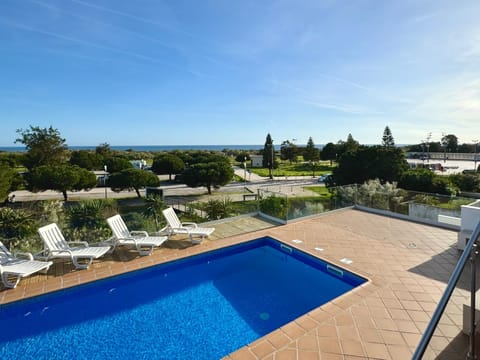 Pool view, Sea view, Swimming pool