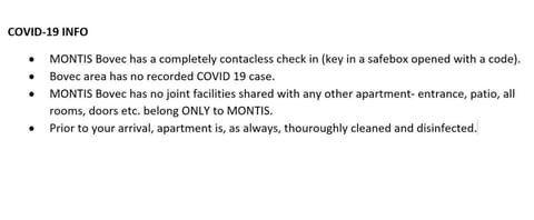 Apartment Montis Bovec Apartment in Bovec