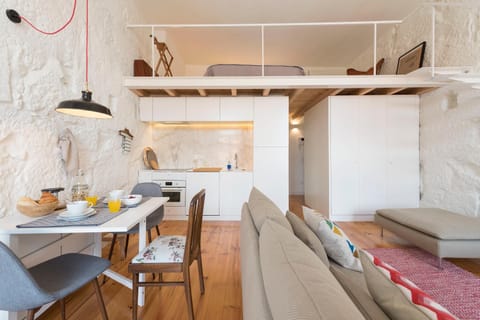 Kitchen or kitchenette, Living room, Decorative detail, Dining area, Bedroom