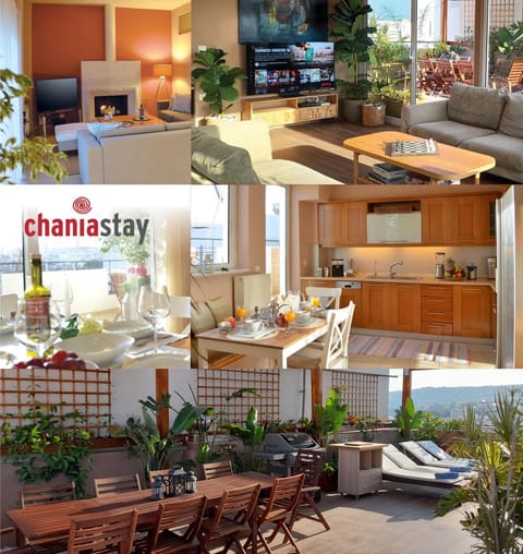 Communal lounge/ TV room, TV and multimedia, Kitchen or kitchenette, Living room, Food and drinks, Seating area, Dining area, Evening entertainment