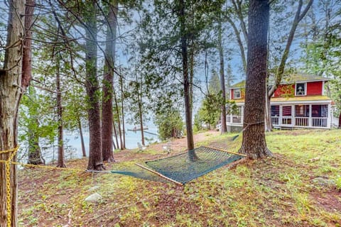 Property building, Day, Lake view