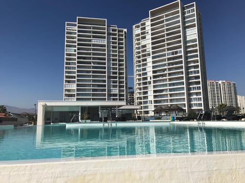 Property building, Off site, Day, On site, City view, Pool view, Swimming pool