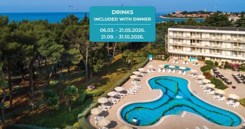 Property building, Day, Bird's eye view, Pool view, Swimming pool