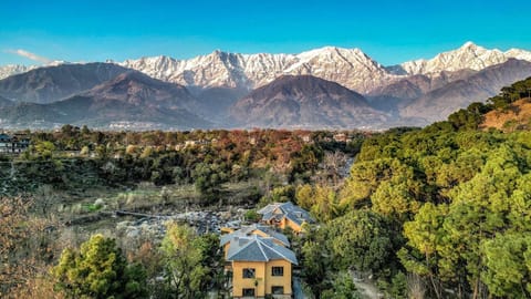 Property building, Natural landscape, Mountain view, River view