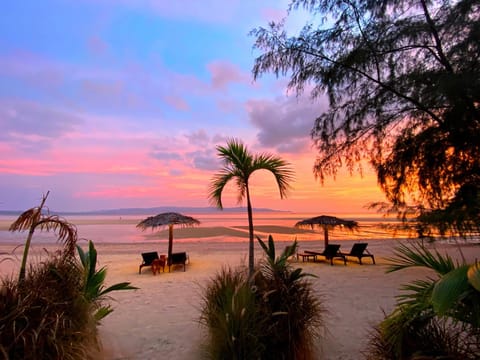 Beach, Sunrise, Sunset