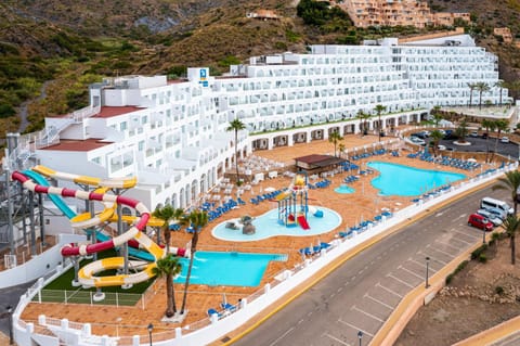 Property building, Day, Bird's eye view, Aqua park, Pool view, Swimming pool, Parking, sunbed